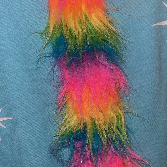 TipsyElves size XL rainbow 🌈 Unicorn 🦄 onesie, zippers and pockets - Picture 10 of 15